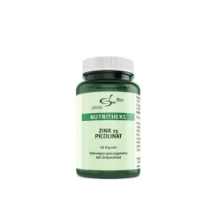 Green line Nutritheke Zink 15 Picolinat Kapseln mit 15 mg Zink, 60 St- Zink