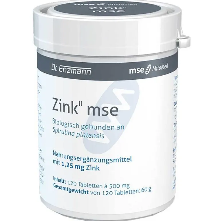 Dr. Enzmann Zink-Zink II Mse 1,25 mg Tabletten, 120 St