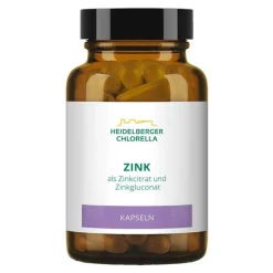 Heidelberger Chlorella Zink-Zink Kapseln, 60 St