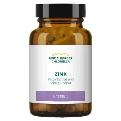 Heidelberger Chlorella Zink-Zink Kapseln, 60 St