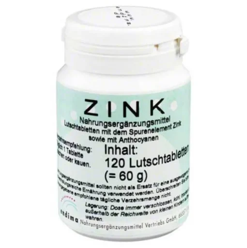 Endima Zink Lutschtabletten, 120 St- Zink