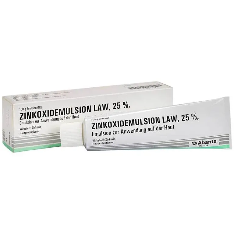 Abanta Pharma Haut|Zinksalbe-ZINKOXIDEMULSION LAW, 25 %, 100 g
