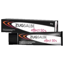 Zugsalbe effect Arzneimittel Gegen Ekzeme & Entzündungen-50% Salbe, 15 g